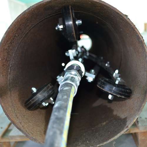 واتر بلاست لوله استیل